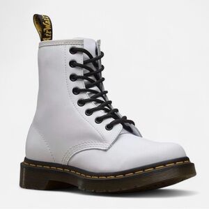 Dr. Martens White 1460 Boots with box